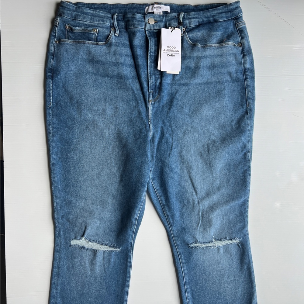 - Good American X Zara | ZW Jeans High Rise Skinny | 9863/068 - Picture 1 of 8